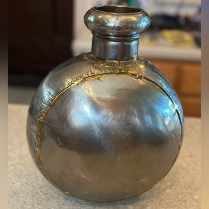 Antique Water Flask ,Water Bottle ,Brass Vase, Home Deco ,Collectible Vase